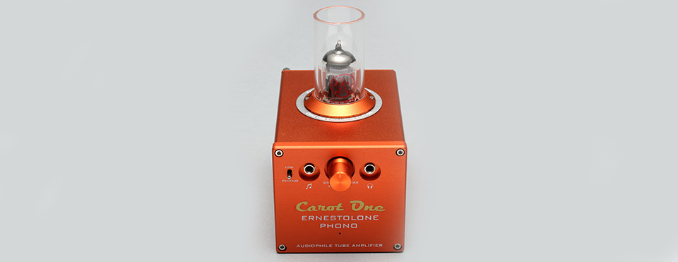 Carot One Ernestolone Phono EX – headphone amp, preamp và speaker amp, nhỏ gọn, có phono input